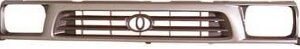 ΜΑΣΚΑ TOYOTA HILUX LN145/150 '98-'01 2WD ΓΚΡΙ/ΑΣΗΜΙ