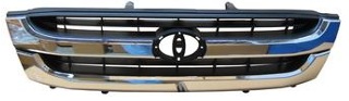 ΜΑΣΚΑ TOYOTA HILUX KDN145/150 '01-'05 2WD ΧΡΩΜΙΟ/ΜΑΥΡΗ