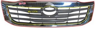 ΜΑΣΚΑ TOYOTA HILUX VIGO '12-'15 2WD/4WD ΧΡΩΜΙΟ/ΓΚΡΙ