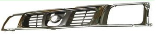 ΜΑΣΚΑ NISSAN D22 '98-'01 2WD/4WD ΧΡΩΜΙΟ