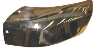 ΑΚΡΟ ΠΡΟΦΥΛΑΚΤΗΡΑ NISSAN D22 '98-'01 2WD/4WD  ΕΜΠΡΟΣ ΧΡΩΜΙΟ ΑΡΙΣΤΕΡΑ