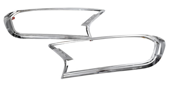 ΔΙΑΚΟΣΜΗΤΙΚΟ ΚΑΛΥΜΜΑ ΦΑΝΑΡΙΟΥ ΕΜΠΡΟΣ FORD RANGER '15 ΧΡΩΜΙΟ (ΖΕΥΓΟΣ)