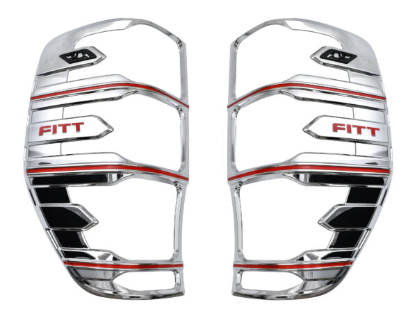 WI38057CR-a ΔΙΑΚΟΣΜΗΤΙΚΟ ΦΑΝΟΥ ΣΤΟΠ FORD RANGER '15 ΧΡΩΜΙΟ(ΣΕΤ)