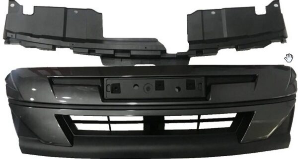 ΜΑΣΚΑ ISUZU DMAX '18-'20 ΚΟΜΠΛΕ ΜΑΥΡΗ/ΣΚΟΥΡΟ ΓΚΡΙ ΠΛΑΙΣΙΟ