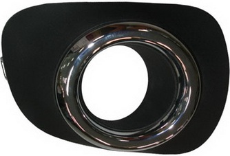 ΚΑΠΑΚΙ ΠΡΟΒΟΛΕΑ ΟΜΙΧΛΗΣ (ΔΙΧΤΥ ΠΡΟΦΥΛΑΚΤΗΡΑ) MITSUBISHI L200 '10-'14 4Π/ΔΙΠΛΟΚΑΜΠΙΝΟ ΜΕ ΤΡΥΠΑ ΠΡΟΒΟΛΕΑ ΜΑΥΡΟ/ΧΡΩΜΙΟ ΕΜΠΡΟΣ ΔΕΞΙΑ