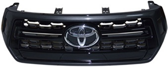 126394510-a ΜΑΣΚΑ TOYOTA HILUX REVO '18-'20 (ΓΙΑ ΕΚΔΟΣΗ MILLENIUM/INVINCIBLE) ΜΕ ΓΚΡΙ ΠΛΑΙΣΙΟ