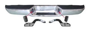 ΠΡΟΦΥΛΑΚΤΗΡΑΣ NISSAN D21 '86-'92/ D21 '92-'97/ D22 '98-'01 ΠΙΣΩ ΧΡΩΜΙΟ ΚΟΜΠΛΕ
